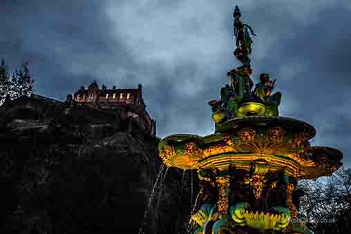 <p>Ross Fountain under the castle</p>