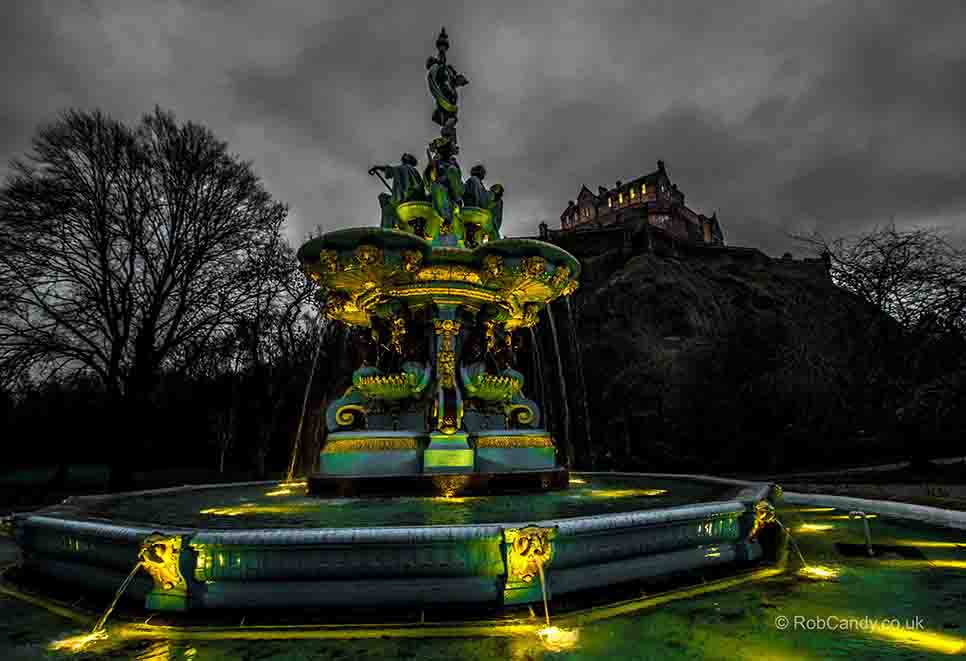 <p>Ross Fountain under the castle</p>