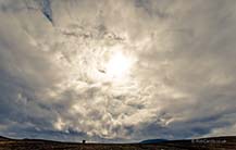 <p>Clouds over Forsinard</p>