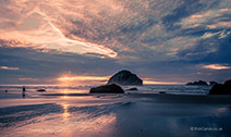 <p>Face Rock in sunset</p>