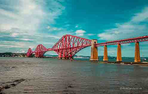 <p>Forth Bridge with train</p>